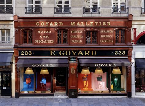 goyard st honore hours|Goyard locations in paris.